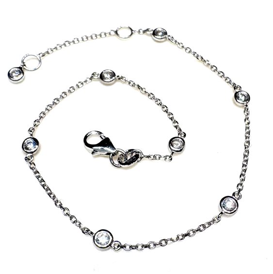 Bracelet Sommer Woman in White Gold Cubic Zirconia ZIRC ALTERNATI PI UD/Z - ZIRC ALTERNATI PI UD/Z
